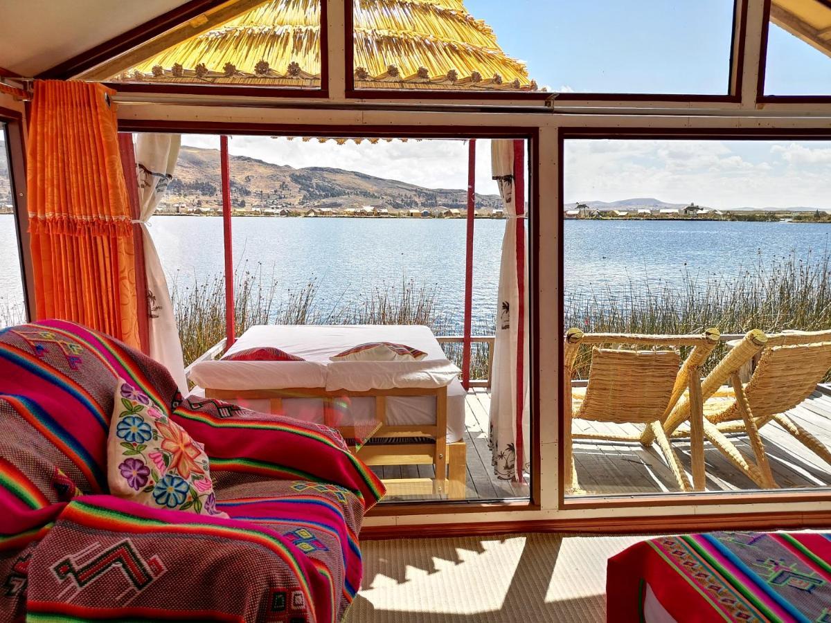פונו Uros Titicaca Marca Lodge מראה חיצוני תמונה
